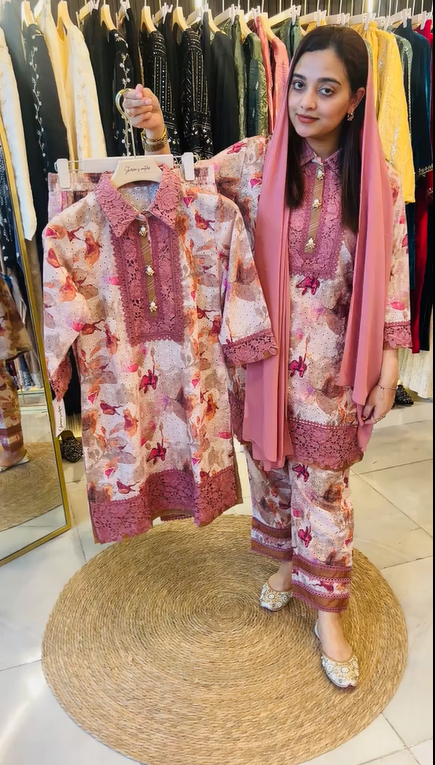 Pink Lash Suit