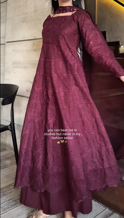 Embroidery Cut Style Suit