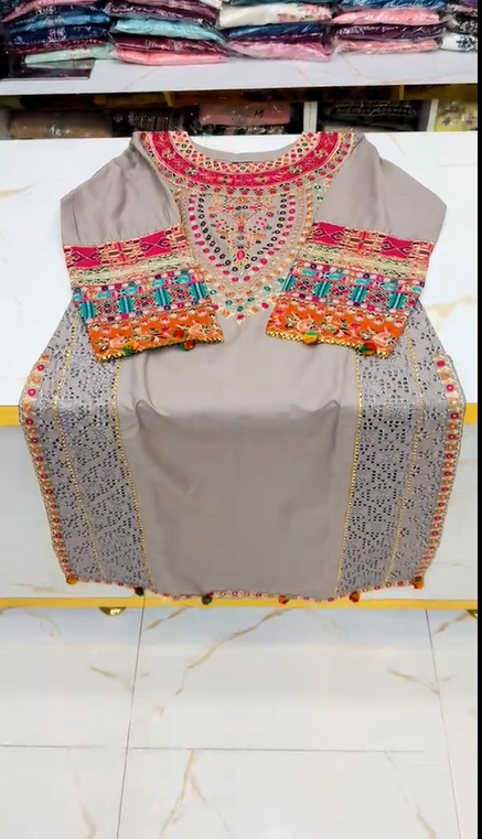 Elegant Embroidery Suit