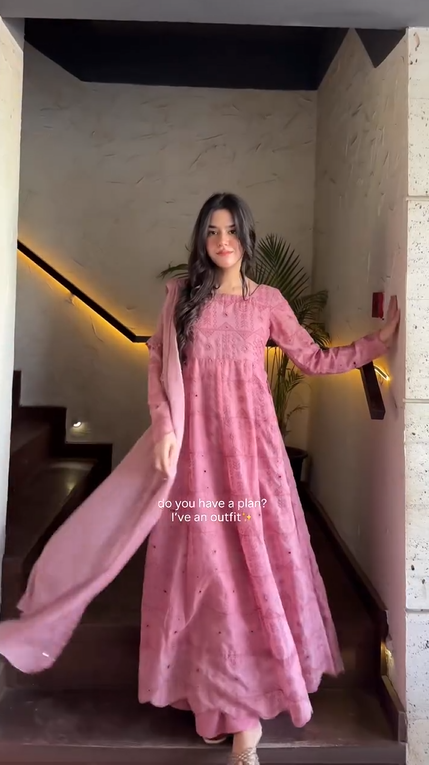 3Pcs Long Frock